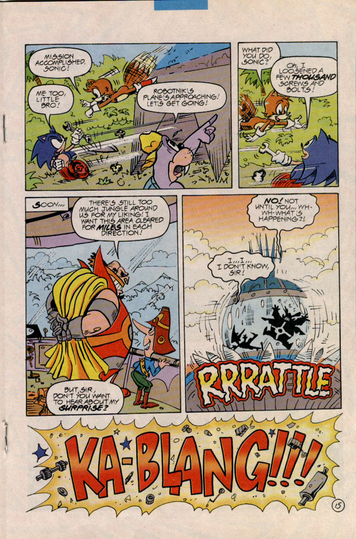 Sonic - Archie Adventure Series April 1997 Page 15